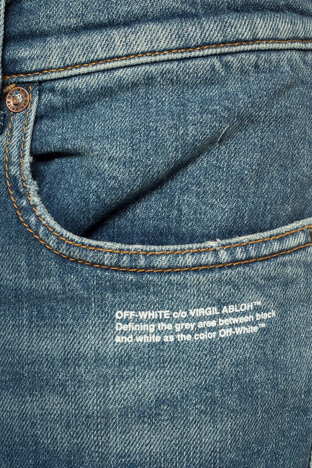 Off-White Logo-printed jeans